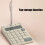 Mini scientific calculator 10-digit plastic with non-slip 7