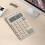 Mini scientific calculator 10-digit plastic with non-slip 5