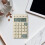 Mini scientific calculator 10-digit plastic with non-slip 6