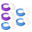 Office Sponge Finger Tool for Paper Handling 5 Pcs 2