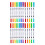 Μαρκαδόροι Pen Celebration Activ Brush24Colors, Λεπτή μύτη με πινέλο, 5ml, για ενήλικες, Ημερολόγιο, 2