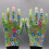 Reusable waterproof kitchen cleaning gloves 1 pair 2
