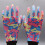 Reusable waterproof kitchen cleaning gloves 1 pair 3