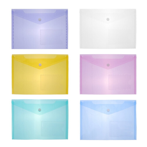 Document Bag A5 Storage File Bag 6 pcs 1