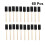 Paint Brush Set 1 Inch Sponge Wood Handle 60PCS 3