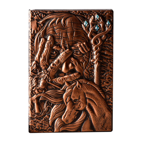 Retro Embossed Magician A5 Notebook 100 Pages 1