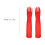 Reusable rubber dishwashing gloves latex-free red medium 7