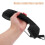 Black 3.5mm Radiation-Proof Telephone Handset 1pc 3