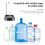 Pompe distributrice d'eau rechargeable USB pour bouteille de 5 gallons 7