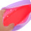 Pencil Case with Colored Pencils Purple High-Capacity 4