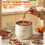 Small Rice Cooker Electric Mini for 1-2 People 3