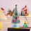 Viflosae Mini Pre-lit Christmas Tree with Flocked Pines, 5