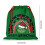 Christmas candy drawstring bag cartoon theme 10 pcs 2
