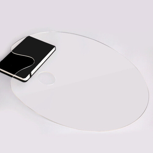 Watercolor mixing tray oval 30x40 cm 1
