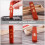 Chinese calligraphy ink stick handmade red 1 pc 6