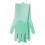 Silicone Dishwashing Gloves with Sponge Scrubbers 1 Pair 4