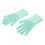 Silicone Dishwashing Gloves with Sponge Scrubbers 1 Pair 5
