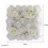 Parede de rosas artificiais de 35 cm para casamentos e 2