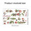 Christmas Pinecone Ball Decorations Black 2PC 3