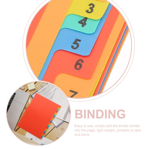 1 sæt A4-binddeler, arkivdeler, emnedeler til bind, notesbog til skolekontor 1