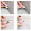 Yarn Scissors Cross-Stitch Thread Clippers U-Shape 3 Pcs 6