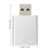 Εξωτερική κάρτα ήχου USB, προσαρμογέας ήχου αλουμινίου 3d, προσαρμογέας ακουστικών, 2