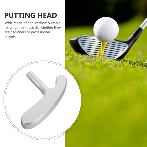 Golf Putter Head Zinc Alloy Double-Sided Ball Silver 1