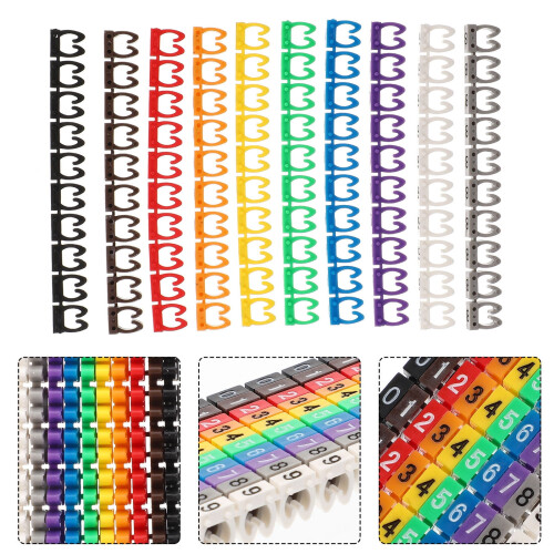 Cable Labels for Wire Identification 100 pcs 1