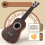 16 inch Kids Ukulele Nylon Strings 4 pcs 6