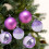Shatterproof Christmas Ornament Set Purple 9 pcs 6