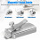 Guide de couture magnétique universel pour machine à coudre (1 pièce) 4