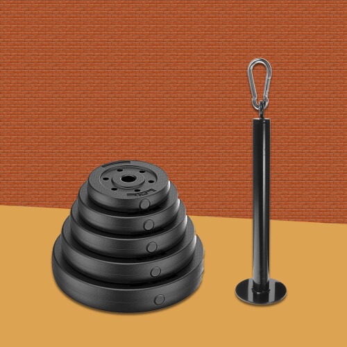 Weight Plate Holder for Home Pulley Machine 2