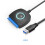 Cabo de Disco Rígido  para USB 3.0 2,5 Polegadas 3,5 Polegadas Conversor de Disco Mecânico e de Estado Sólido com Plugue EU de 12V 2A 10