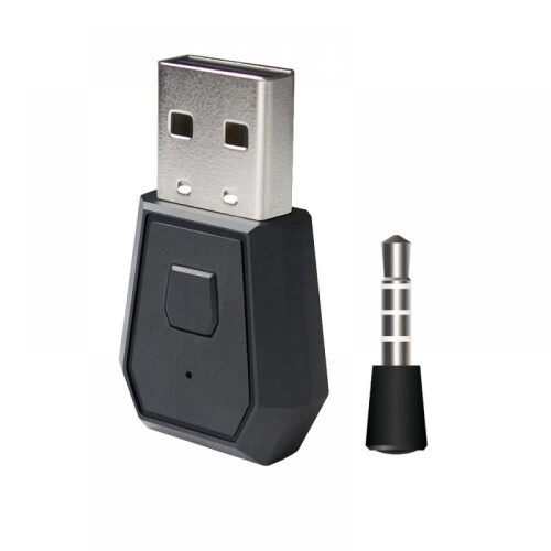 Bezdrátový Bluetooth adaptér pro PS4, gamepad a sluchátka 2