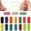 Hand-sewn braided wax cord 150D leather flat thread 5
