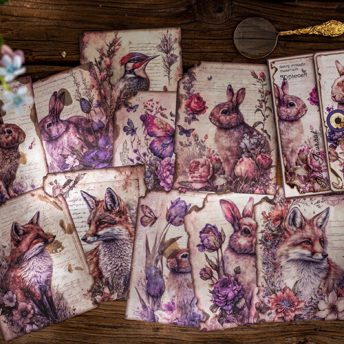 Carta vintage per scrapbooking e journaling, 30 pezzi 1