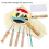 Embroidery Punch Needle Tool with Wooden Handle 18-Piece 5