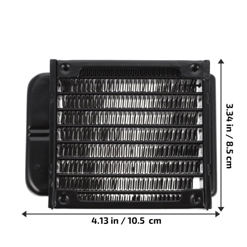 CPU radiator drain cooler aluminum liquid exchanger 2