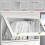 Concealed Flip-up Cabinet Slide Set with Buffer 5