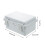 Waterproof Electrical Junction Box Outdoor ABS White 4