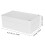 Plastic Junction Box Outdoor Waterproof IP Rated White ABS 6