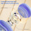 Cuffie wireless Bluetooth circumaurali viola 8