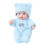 Reborn Doll Soft Rubber20cm with Pacifier and Bib 2