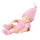 Κούκλα Reborn από μαλακό καουτσούκ 18εκ. με πιπίλα και σαλιάρα 2