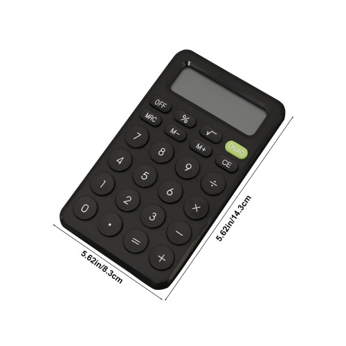 Standard Function Calculator 12-Digit LCD Black 2