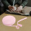 Pink polyester stretch elastic bands flat 5-pack 2