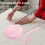 Pink polyester stretch elastic bands flat 5-pack 4