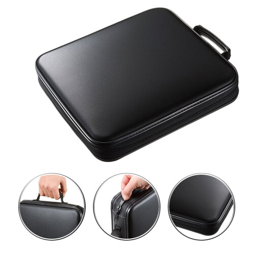 CD case portable 160-disc storage organizer 2
