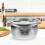 Innergryta i rostfritt stål, silver, non-stick 3
