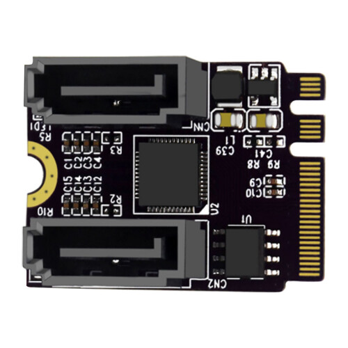 GUYUTING SATA3.0 M.2 Expansion Card A+E 2-slot 2